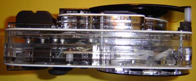 This should bring back memories of the late 90's. Transparent electronics, not the PS1