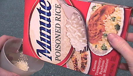 Not to be affiliated with the REAL Minute Rice...