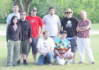 The Echoes of the Past crew, circa 2006