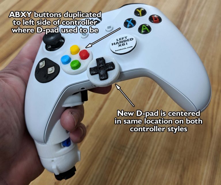 Left Handed Controller Photos